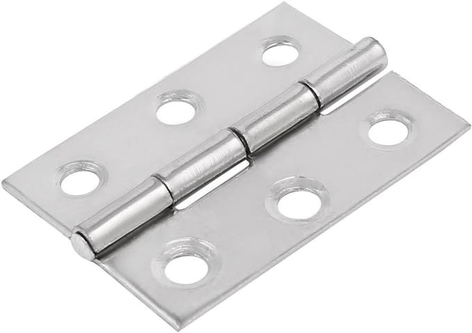 sourcingmap kast kast deur roestvrij staal schroef bevestiging scharnier 2-inch lengte