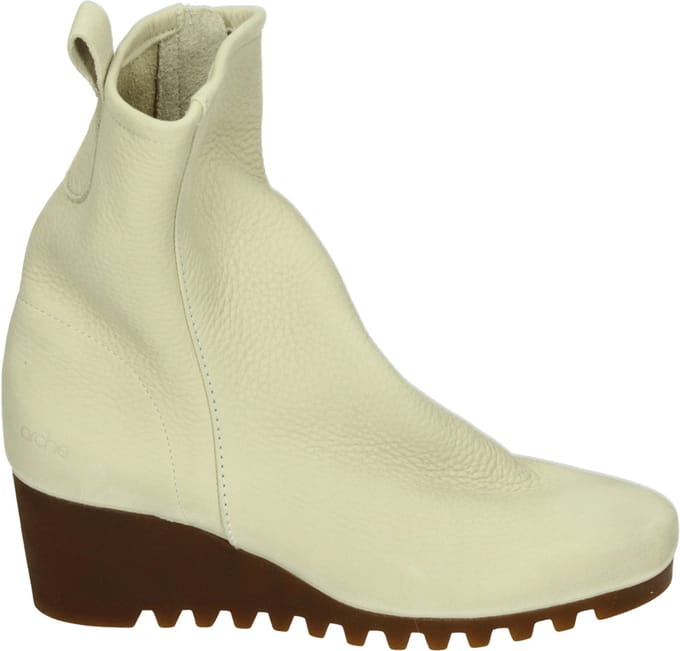 Arche - LARAZO - Laarsjes - Kleur: Wit/beige - Maat: 41