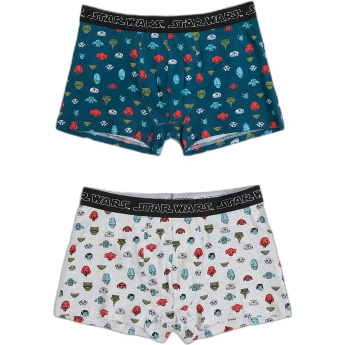 Katoenen stretch boxershorts Star Wars Alien Species (x2)