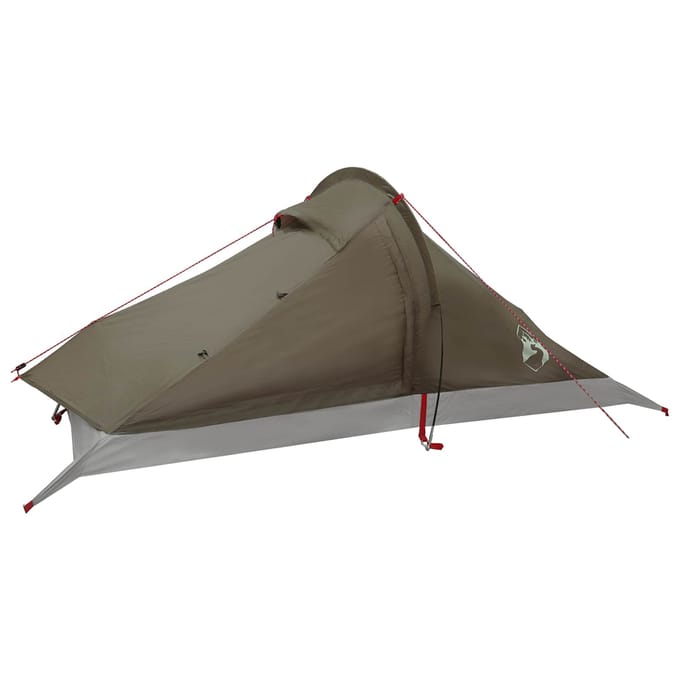 vidaXL - Backpacking - Tent - 4-persoons - Bruin - en - Grijs
