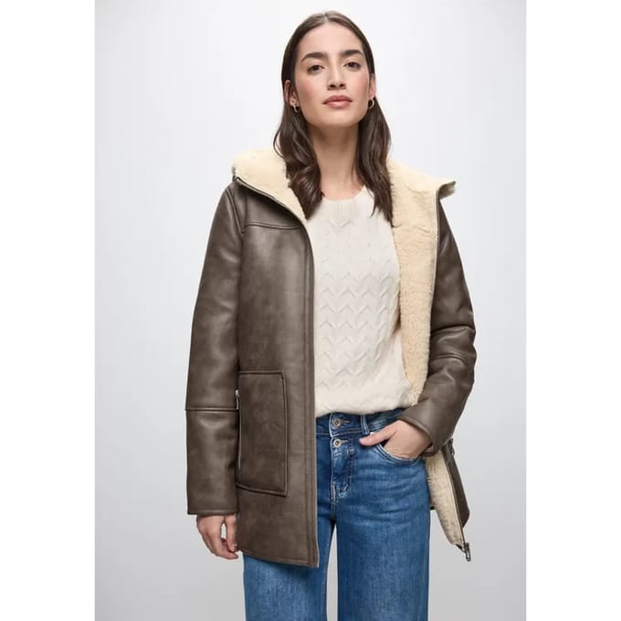 Lederlook jasje