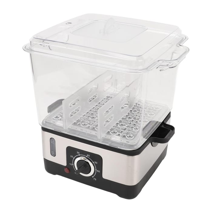 Stoom Warme Handdoekenwarmer Snel Verwarmend Doorzichtig Houdt 9 Handdoeken Grote Capaciteit Handdoekenwarmer US Plug white