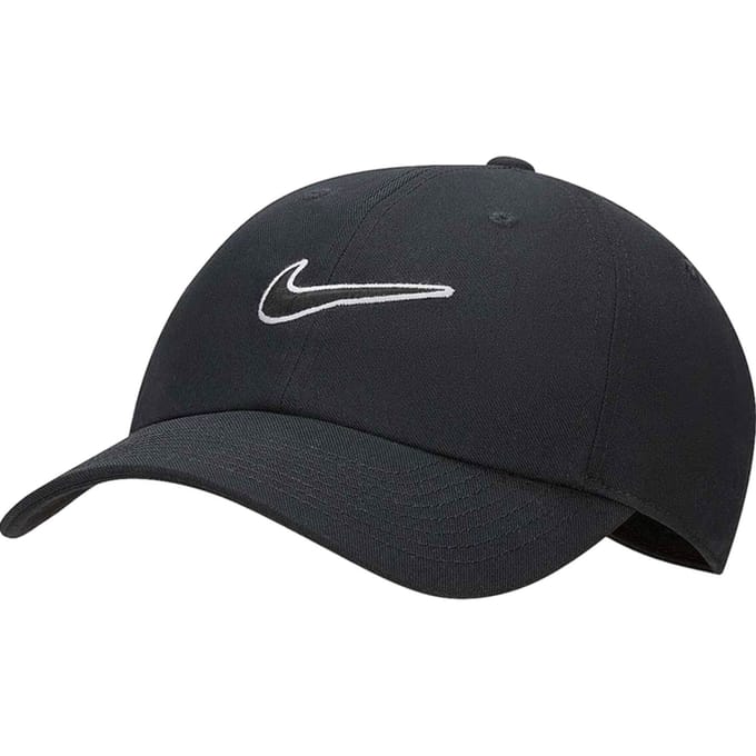 Nike Club Unstructured Swoosh Pet Zwart K010