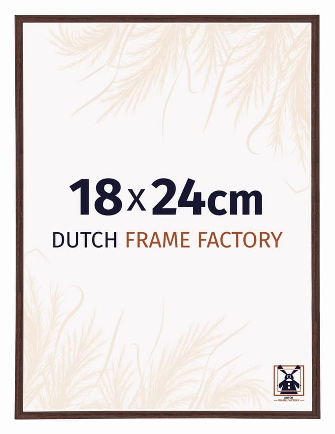Fotolijst 18x24 cm - Kunststof - Bruin - Angers