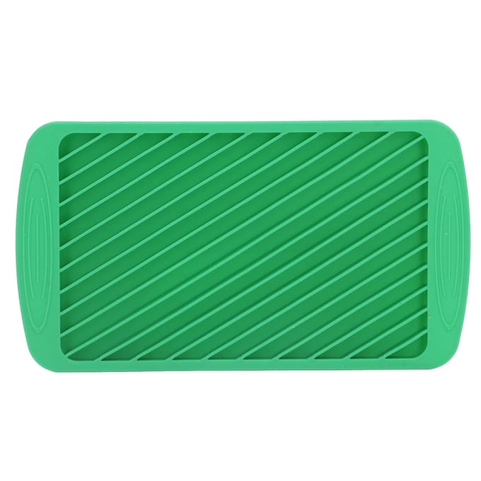IJsblokjesvorm 20 Vakken Silicone Twill Strip IJsblokjesvorm DIY IJsbox Huishoudelijke KeukenbenodigdhedenGroen L