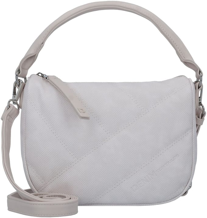TOM TAILOR Schoudertas Handtas Kyra Hobo Bag Cream White Crème