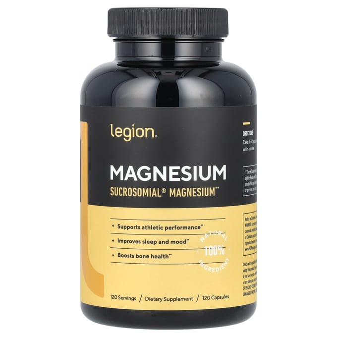 Legion Athletics, Magnésium, 120 capsules