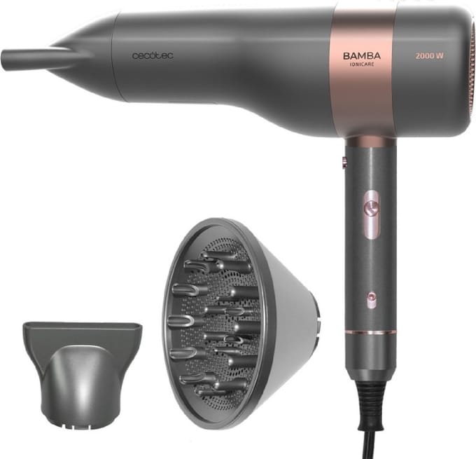 Föhn Cecotec Bamba IoniCare 6000 Rockstar Vision 2000W Grijs