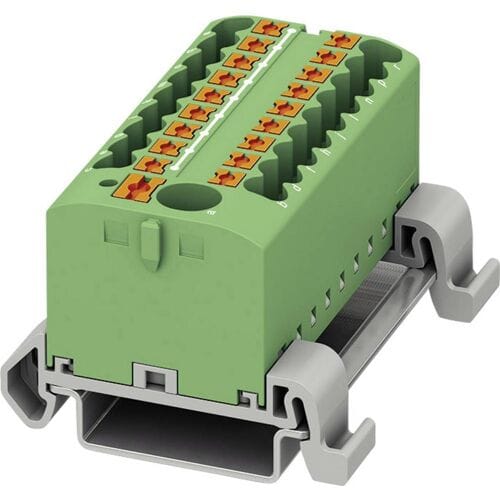 Phoenix Contact 3273250 Verdeelblok 56 mm Spanveer Groen 8 stuk(s)