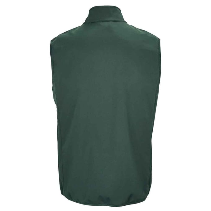 SOLS Heren Falcon Softshell Bodywarmer met rits (Bosgroen)