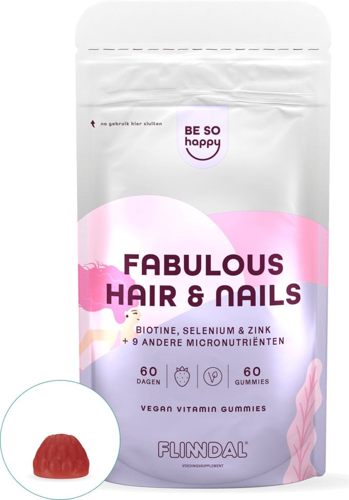 Flinndal Fabulous Hair & Nails Gummies