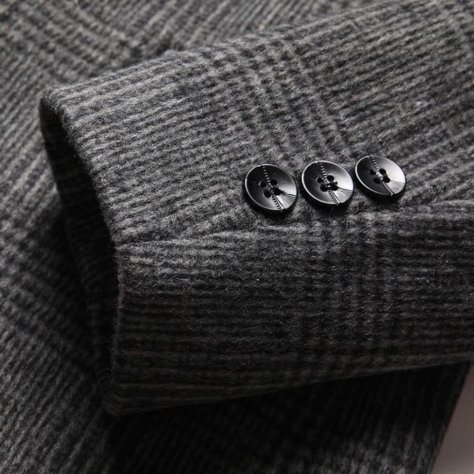 Costume d'automne et d'hiver pour homme, petit costume tendance 5XL gray