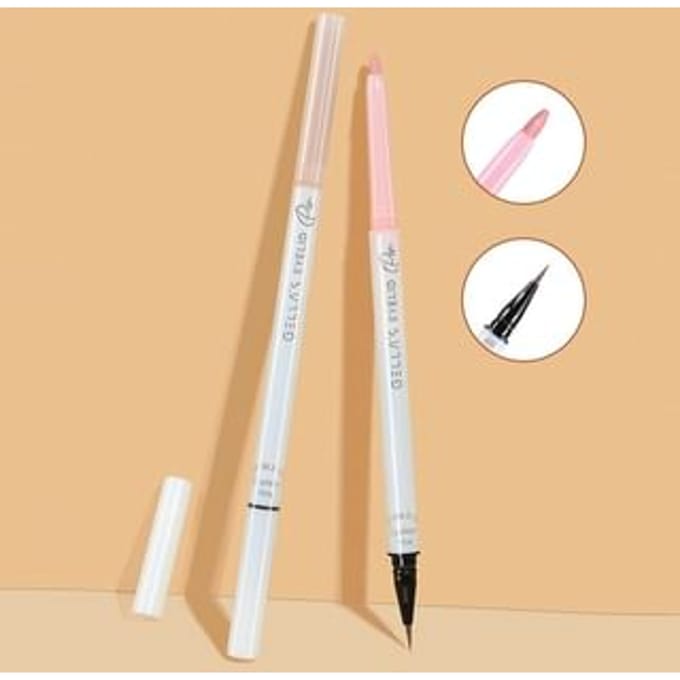 GELLA'S - Double-headed Eyeliner - 4 Colors #04 Champagne Diamonds