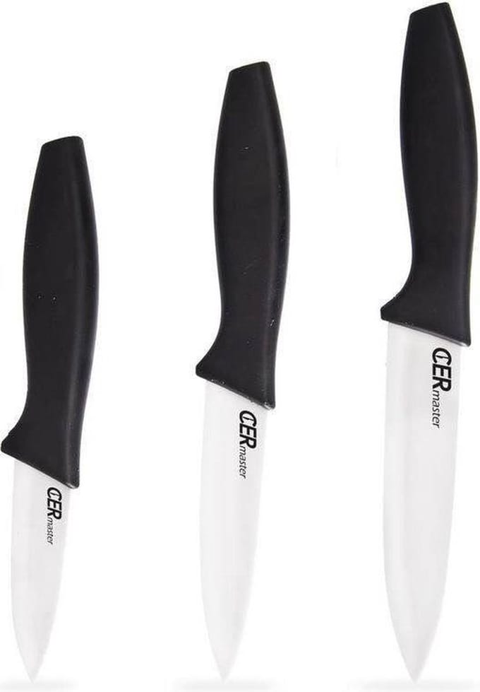 Orion Messenset Keramiek - 27,5 cm - 3 Stuks - Wit