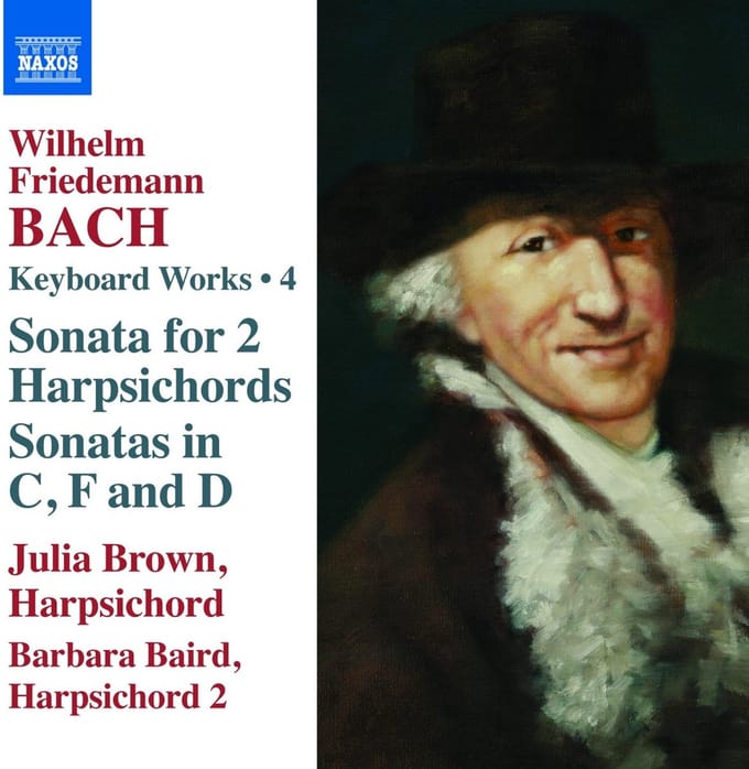 Julia Brown & Barbara Braid - W.F.Bach: Keyboard Works Volume 4 (CD)