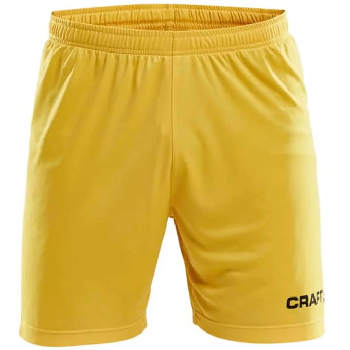 Craft Squad Short Heren - Geel | Maat: 3XL