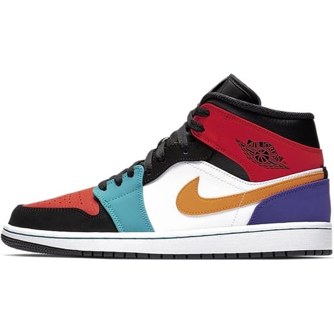 Jordan 1 Mid Bred Multi-Couleur 554724-125 44.5