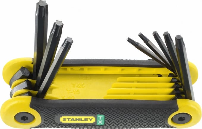 STANLEY Stiftsleutelset Torx 8 delig - 2-69-266