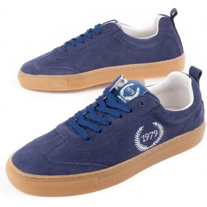 Sneaker en Cuir Pour Femme. Montevita Vitta2 104851 38 bleu