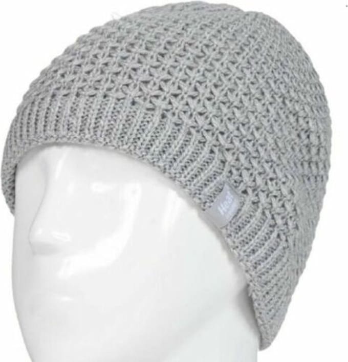 Heat Holders, Superwarme Dames Kabel Muts Nora, Light Grey, One Size