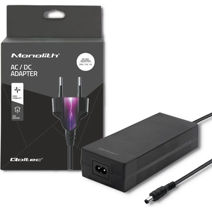 Qoltec 96W |   24V |   4A |   5.5*2.5 |   + voedingskabel