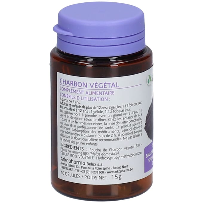 Arkocaps Plantaardige Kool 45 Biologische Capsules