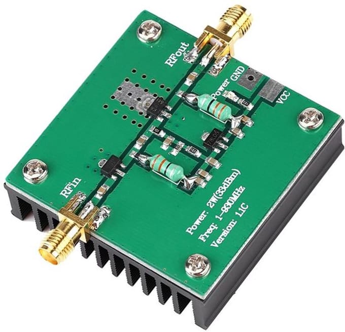 Allecto - Rf Amplifier Board - 1-930MHz - Geschikt voor Fm en amateur