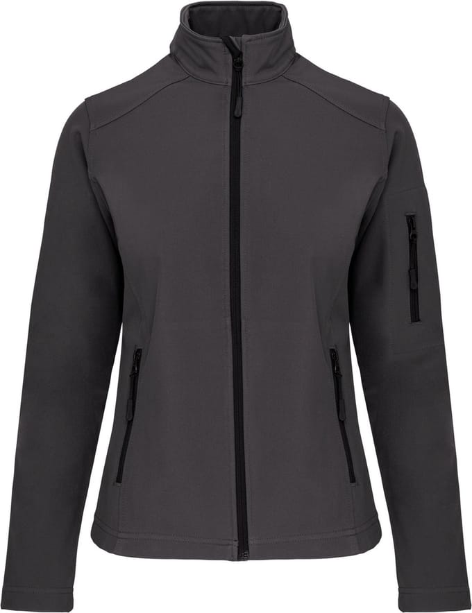 Kariban Dames softshell jas K400 - Titanium - L