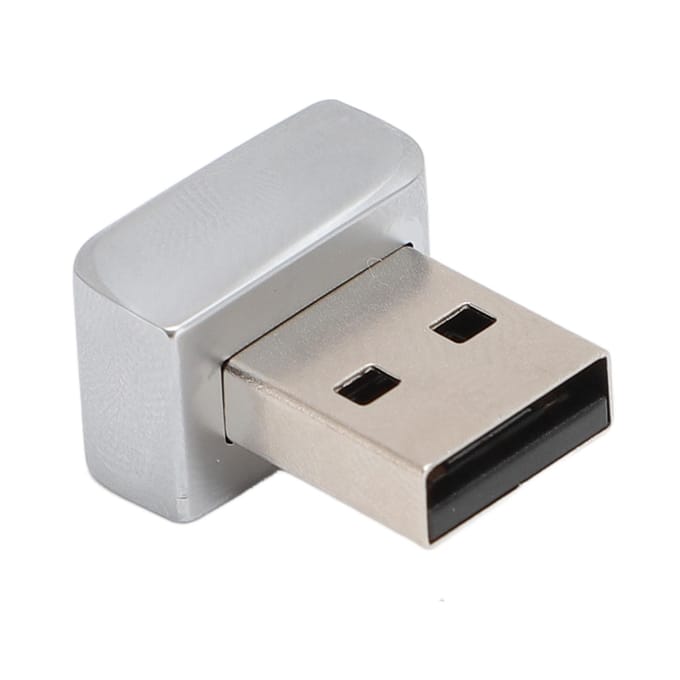 USB Vingerafdruklezer 360 Graden Aanraak 0.5s Snelle Matching 13 X 7mm Groot Oppervlak Draagbaar gray