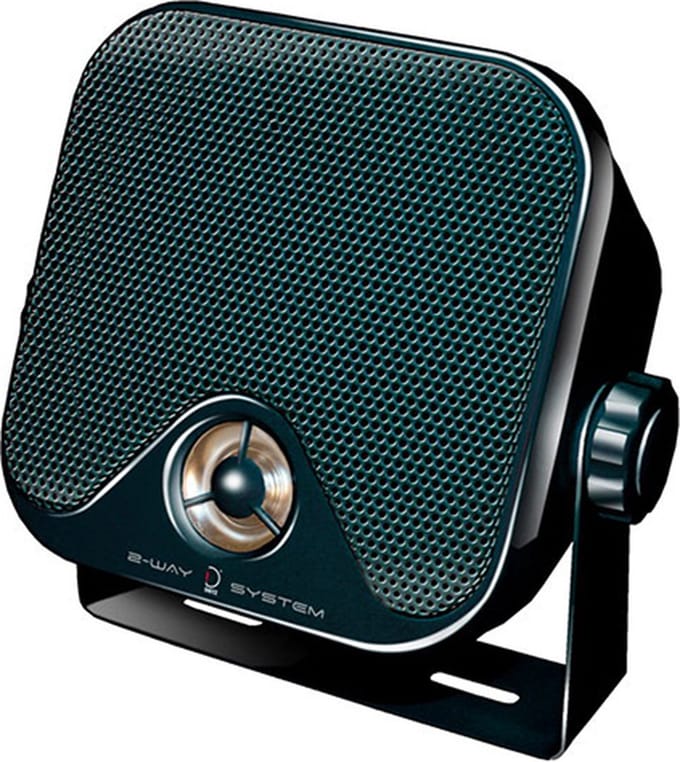 Dietz 2-Way Opbouw-Speaker-Set 90W, zwart