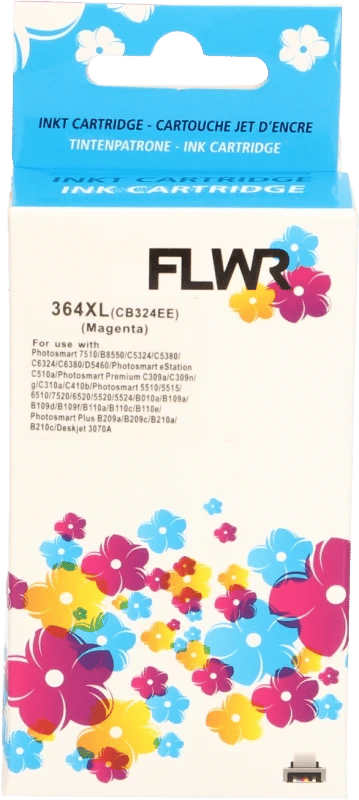 FLWR - Cartridges / HP 364XL / magenta / Geschikt voor HP