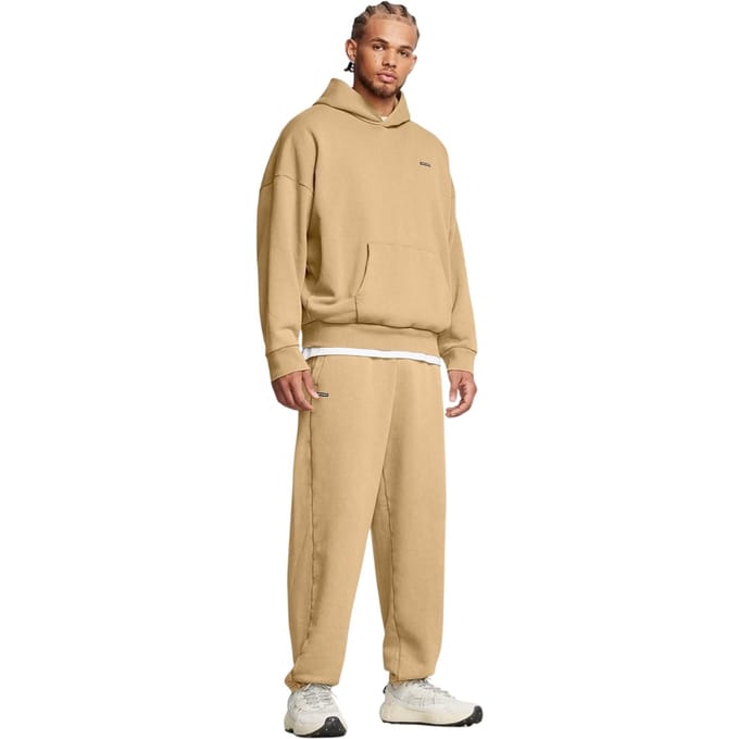 Under Armour Effen heren joggingbroek (Bruin)