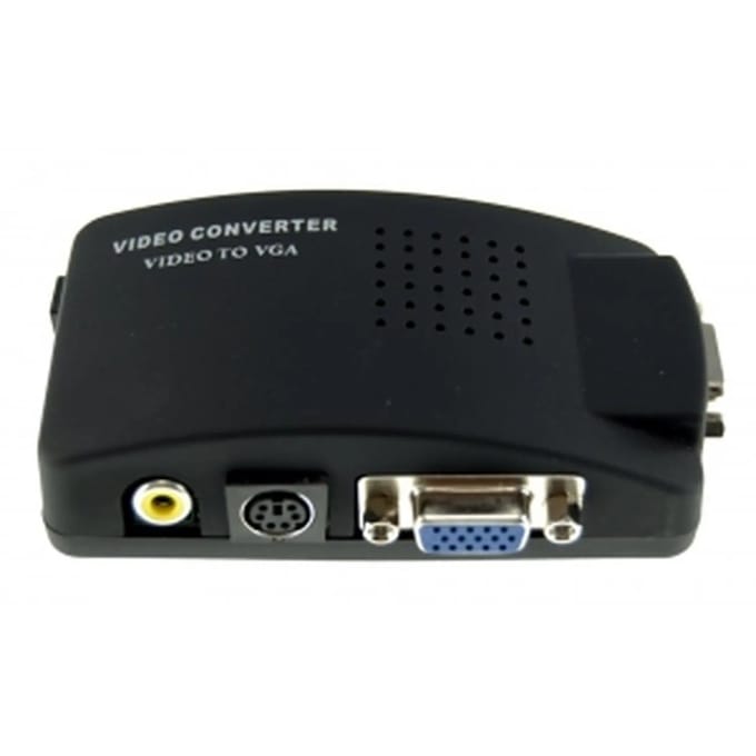 Video/S-videosignaalconverter naar VGA
