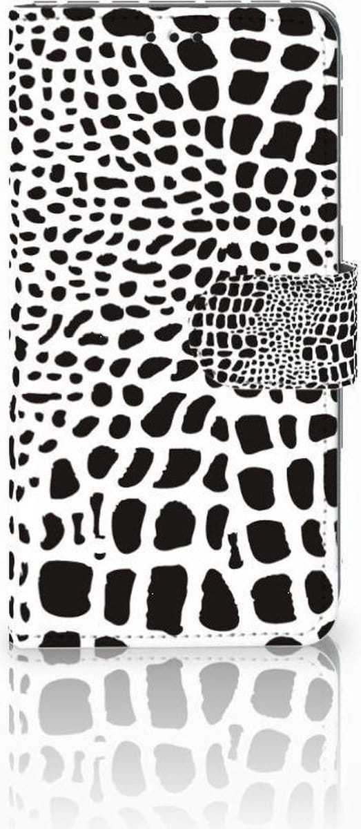 Samsung Galaxy S10 Telefoonhoesje met Pasjes Slangenprint