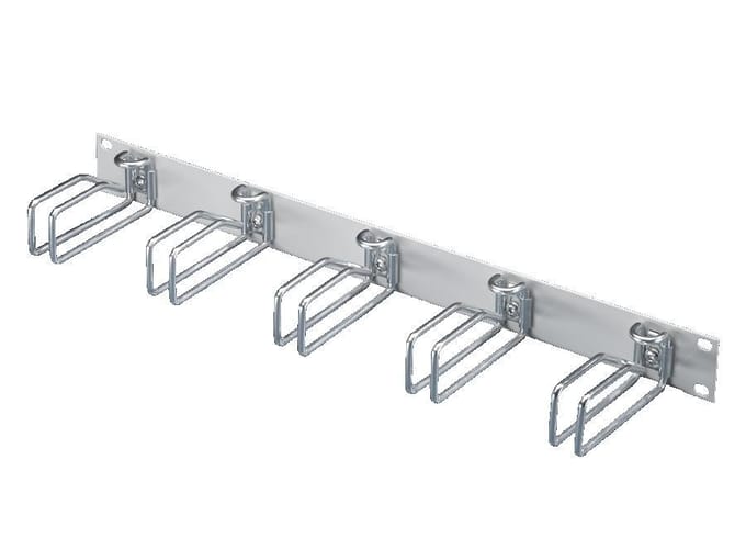 Rittal 7257200 19 inch Kabelgeleiding voor patchkast 1 HE Grijs