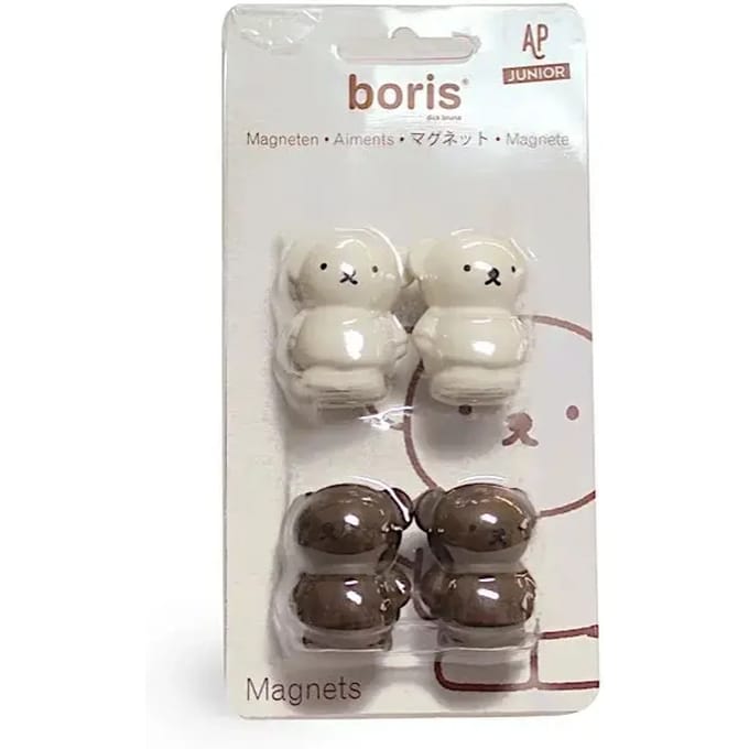 Decoratieve magneet Boris de beer AP Junior (x4)