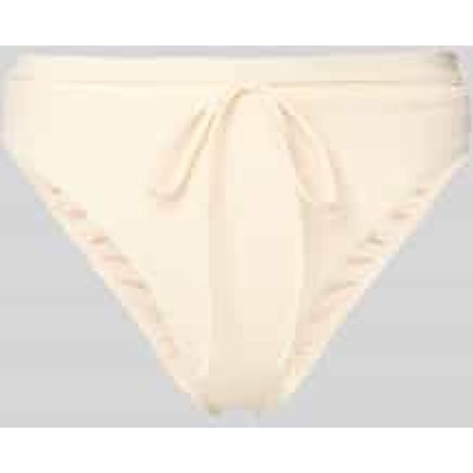 High waist bikinibroekje met trekkoord model 'Simoa'