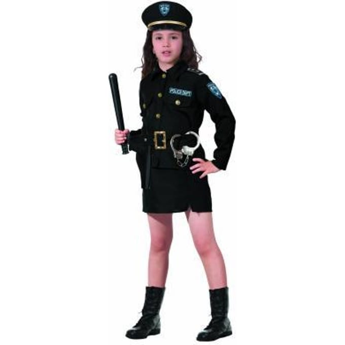 Politie kostuum meisje - Maat 140