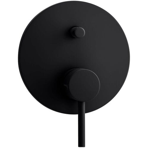 Herzbach DEEP BLACK bath filler and shower mixer 23.220035.1.12