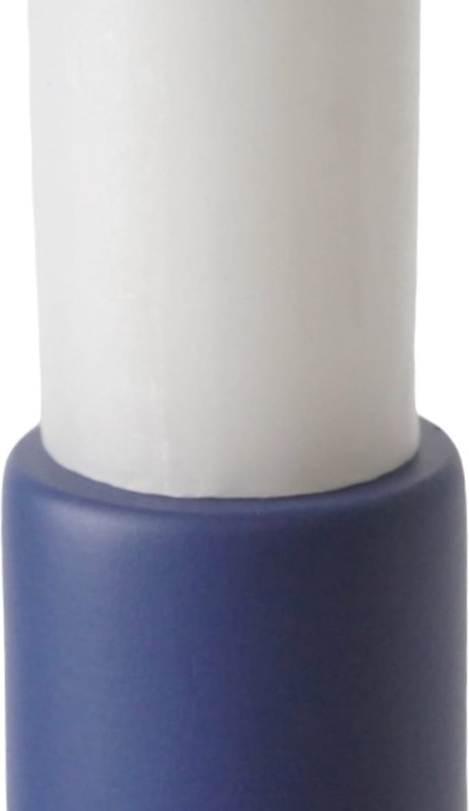 Candleholder cone high - Blue