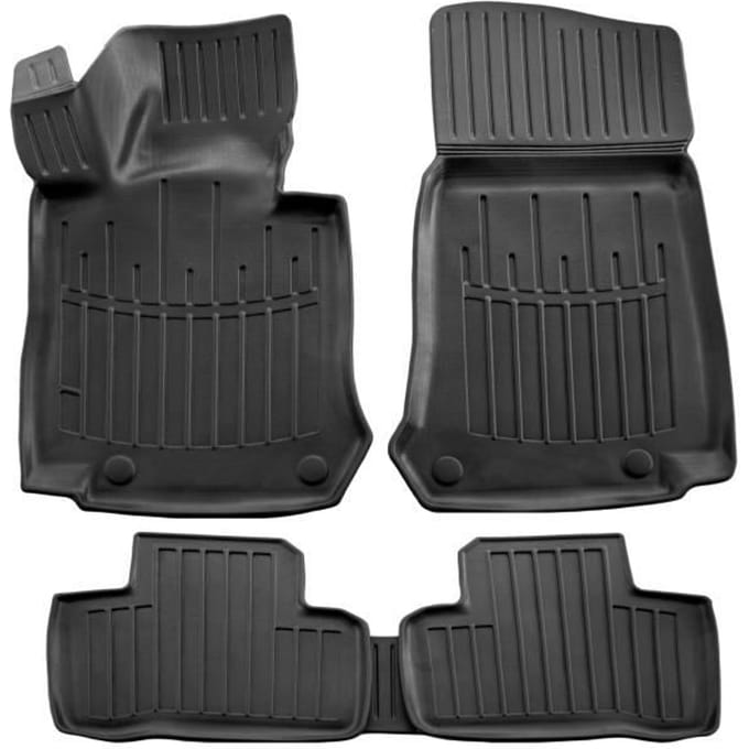 Tapis de sol 3D - SCOUTT - Mazda X253 GLC 2015-2022 - Caoutchouc Premium - Résistant à l'eau - Sur mesure noir