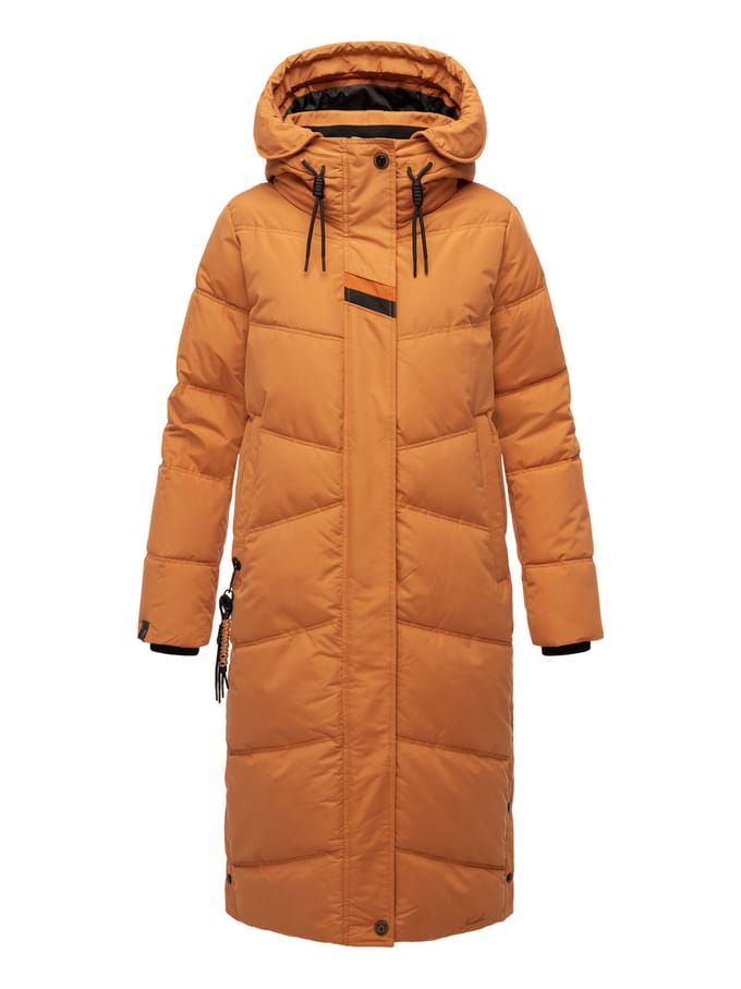 Navahoo dames winterjas Kuschelmausi – Extra Lang & Heerlijk Warm