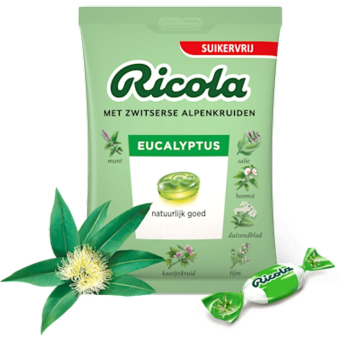 Eucalyptus keelpastilles suikervrij