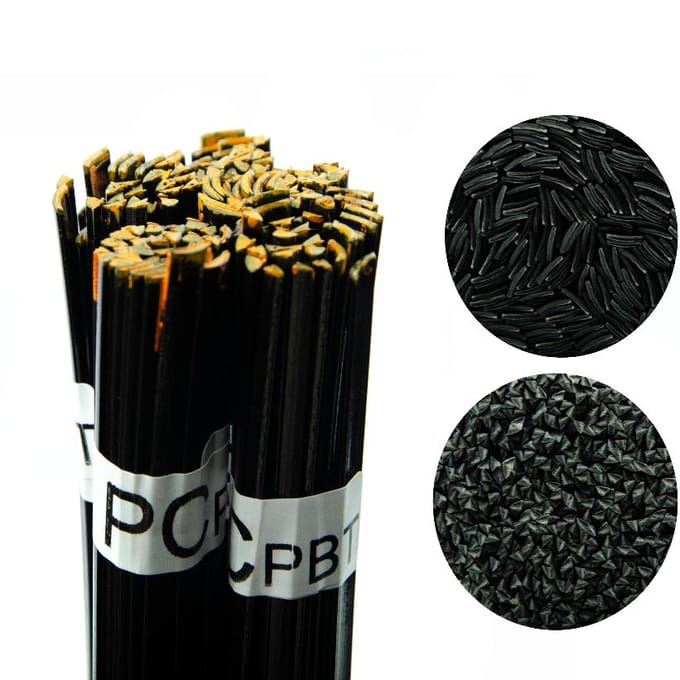 Prowelder Kit S Rosfix: Complete set bindmiddelen voor het lassen van kunststof (5 soorten 500g)