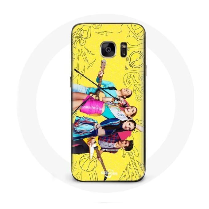 Case voor Samsung S6 edge Pursue Your Dreams Muziekposter