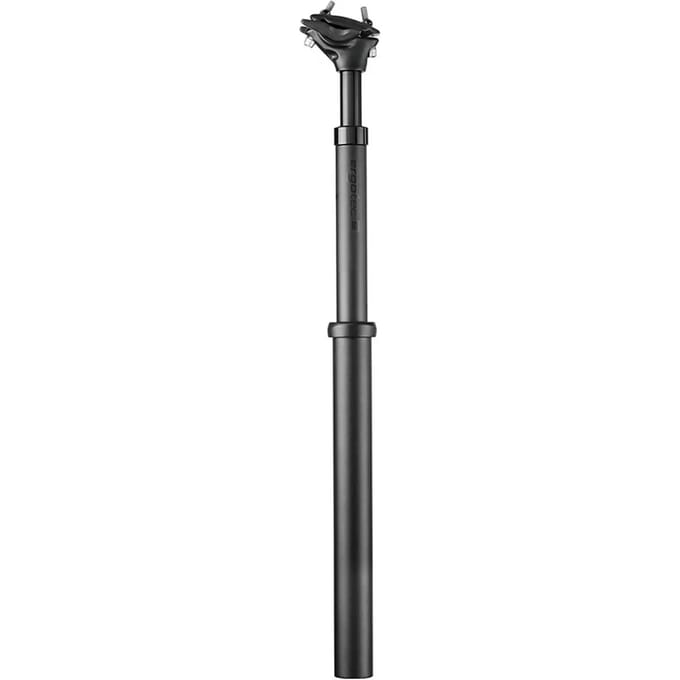 Zadelpen met vering Ergotec SP-10 vario 34.9 550mm 45mm 15mm offset