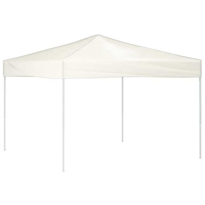 vidaXL - Partytent - inklapbaar - 3x3 - m - crèmekleurig