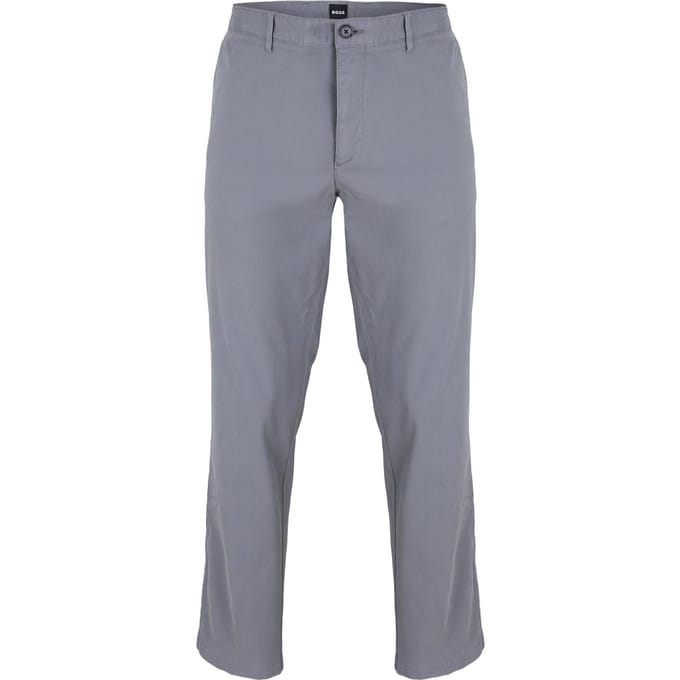 Boss Heren Crigan3 Chinos (Donkergrijs)