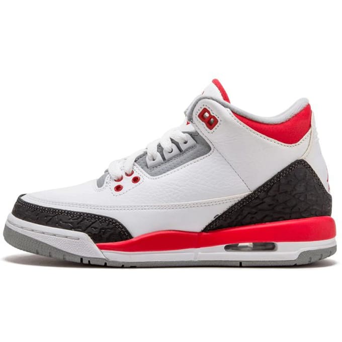 Air Jordan 3 Retro 'Fire Red' 2013 Gs 398614-120 36.5