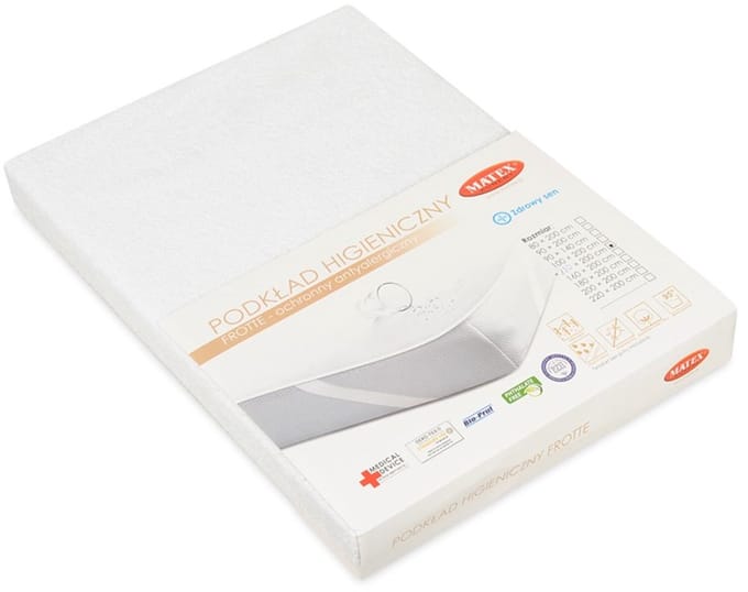Matex Serie - Matrasonderlegger Frotte - 220x200 - Ademend - OEKO-TEX Gecertificeerd